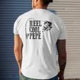 Pepe Fishing Reel Cool Pepe Men's T-shirt Back Print Gifts for Him