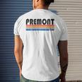 Premont Tx Hometown Pride Retro 70S 80S Style Men's T-shirt Back Print Gifts for Him