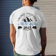 Retro Alaska Cruise 2023 Family Cruise 2023 Family Matching Mens Back Print T-shirt Gifts for Him