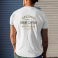 Retro Style Vintage Grand Canyon National Park Men's T-shirt Back Print Gifts for Him