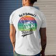 Saudi Arabia National Day Ksa Retro Vintage Men's T-shirt Back Print Gifts for Him