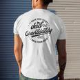 Saying Grandpa I Have Two Titles Dad & Granddaddy Men's Back Print T-shirt Gifts for Him