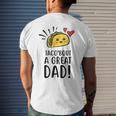 Taco Bout A Great Dad Mens Funny Dad Joke Fathers Day Mens Back Print T-shirt Gifts for Him