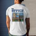 Theofficejamkevinandchilitheofficemaloneandchili Mens Back Print T-shirt Gifts for Him