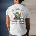 All Together Now Summer Reading 2023 Book Dragon Read Book Men's Back Print T-shirt Gifts for Him