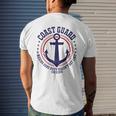 Us Coast Guard United Stated Armed Forces Dad Gift Funny Gifts For Dad Mens Back Print T-shirt Gifts for Him