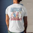 Western Cowgirl Boots Retro American Girls Babe 4Th Of July Mens Back Print T-shirt Gifts for Him Western Cowgirl Boots Retro American Girls Babe 4Th Of July Mens Back Print T-shirt Gifts for Him