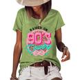 Raised On 90S Country Vintage Cow Look Women's Short Sleeve Loose T-shirt Green