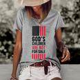 Funny Gods Children Are Not For Sale Women's Short Sleeve Loose T-shirt Grey