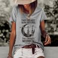 They Did Not Burn Witches They Burn Feminist Women's Loose T-shirt Grey