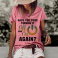 Did You Try Turn It Off & On Again Tech It Support Engineer Women's Loose T-shirt Watermelon