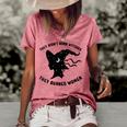 They Didn't Burn Witch They Burned Feminist Halloween Women's Loose T-shirt Watermelon
