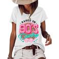 Raised On 90S Country Vintage Cow Look Women's Short Sleeve Loose T-shirt White