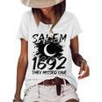 Vintage Salem 1692 They Missed One Halloween Salem 1692 Women's Loose T-shirt White