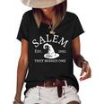 Vintage Salem 1692 They Missed One Retro Women's Loose T-shirt Black