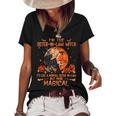 Women Vintage Cute Sister-In-Law Witch Halloween 2021 Funny Halloween 2021 Funny Gifts Women's Short Sleeve Loose T-shirt Black