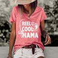 Family Lover Reel Cool Mama Fishing Fisher Fisherman Gift For Womens Gift For Women Women's Short Sleeve Loose T-shirt Watermelon