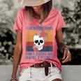 I Like Murder Shows Comfy Clothes And Maybe 3 People Vintage Women's Short Sleeve Loose T-shirt Watermelon