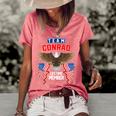 Vintage Team Conrad American Us Eagle Lifetime Membership Women's Short Sleeve Loose T-shirt Watermelon