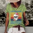 I Like Murder Shows Comfy Clothes And Maybe 3 People Vintage Women's Short Sleeve Loose T-shirt Green