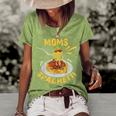 Moms Spaghetti Food Lovers Mothers Day Novelty Gift For Women Women's Short Sleeve Loose T-shirt Green