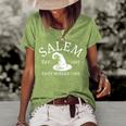 Vintage Salem 1692 They Missed One Retro Women's Loose T-shirt Green
