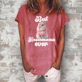 Best Rabbit Mama Ever Retro Winter Rabbit Mum Gift For Women Women's Loosen Crew Neck Short Sleeve T-Shirt Watermelon