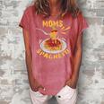Moms Spaghetti Food Lovers Mothers Day Novelty Gift For Women Women's Loosen Crew Neck Short Sleeve T-Shirt Watermelon