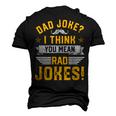 Dad Joke I Think You Mean Rad Jokes Dad Sayings Men's 3D T-Shirt Back Print Black