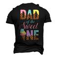 Dad Of The Sweet One Ice Cream 1St First Birthday Family Men's 3D T-shirt Back Print Black