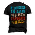 My Daughter In Law Is My Favorite Child Father In Law Men's 3D T-shirt Back Print Black