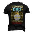Exterminator Dad Pest Control Men's 3D T-Shirt Back Print Black