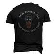 Handy Dad With Bald Bearded Dad Tools And Us Flag Men's 3D T-Shirt Back Print Black