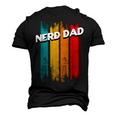 Nerd Dad Conservative Daddy Protective Father Men's 3D T-Shirt Back Print Black
