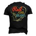 Reel Cool Mama Fishing For Womens Men's 3D T-Shirt Back Print Black
