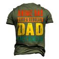 Anime Fathers Birthday Anime Dad Only Cooler Vintage Men's 3D T-Shirt Back Print Army Green