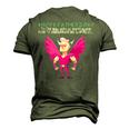 My Embarrassing Dad Happy Fathers Day Men's 3D T-Shirt Back Print Army Green