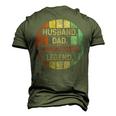 Husband Dad Warrant Officer Legend Vintage Men's 3D T-shirt Back Print Army Green
