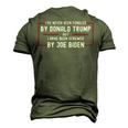 Ive Never Been Fondled By Donald Trump But Screwed By Biden Men's 3D Print T-shirt Army Green