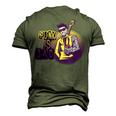 Punk Is Dad Punk Rock Music Punk Rocker Men's 3D T-Shirt Back Print Army Green