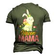 Rabbit Pet Rabbit Mum Men's 3D T-Shirt Back Print Army Green