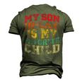 My Soninlaw Is My Favorite Child Family Humor Dad Mom Men's 3D T-shirt Back Print Army Green