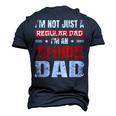 Anime Dad Fathers Day Im Not A Regular Dad Im An Anime Dad Men's 3D T-Shirt Back Print Navy Blue