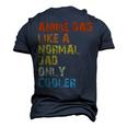 Anime Dad Like A Normal Dad But Cooler Fathers Day Anime Men's 3D T-Shirt Back Print Navy Blue