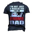 Anime Fathers Birthday Im An Anime Dad Fathers Day Men's 3D T-Shirt Back Print Navy Blue