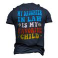 My Daughter In Law Is My Favorite Child Father In Law Men's 3D T-shirt Back Print Navy Blue