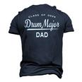 Drum Major Dad Class 2024 Marching Band Men's 3D T-Shirt Back Print Navy Blue