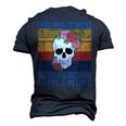 I Like Murder Shows Comfy Clothes And Maybe 3 People Vintage Men's 3D Print Graphic Crewneck Short Sleeve T-shirt Navy Blue