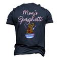 Moms Spaghetti And Meatballs Meme Food Men's 3D T-Shirt Back Print Navy Blue