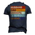 Vintage 70Th Birthday Saying For 70 Year Old Dad And Grandpa Men's 3D T-shirt Back Print Navy Blue